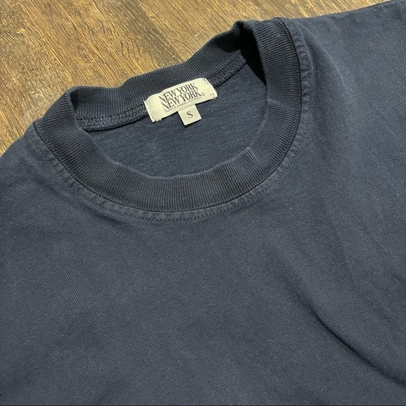 New York New York Las Vegas Travel Crew Neck Long Sleeve T-Shirt - Picture 3 of 5